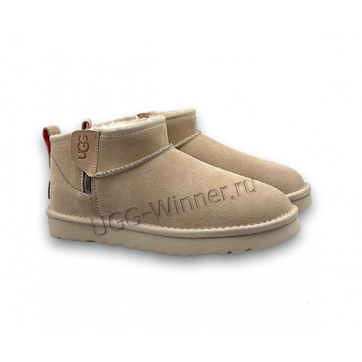 Ultra Mini Zip Boot Sand