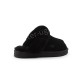 Меховые Домашние Тапочки Slipper - Black