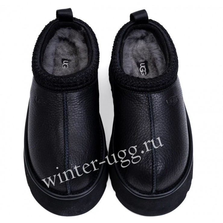 UGG TAZZ - Leather Black