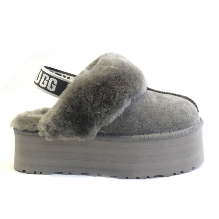 Funkette Suede Platform - Grey