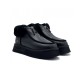  Funkette Platform Boots - Leather Black