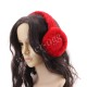 Меховые наушники Earmuff - Red