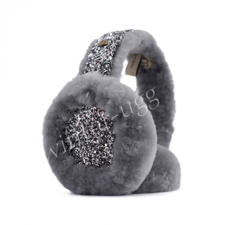 Меховые наушники Earmuff Stardust - Grey