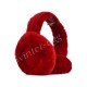 Меховые наушники Earmuff - Red