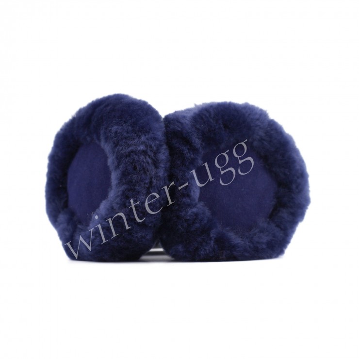 Меховые наушники Earmuff - Navy