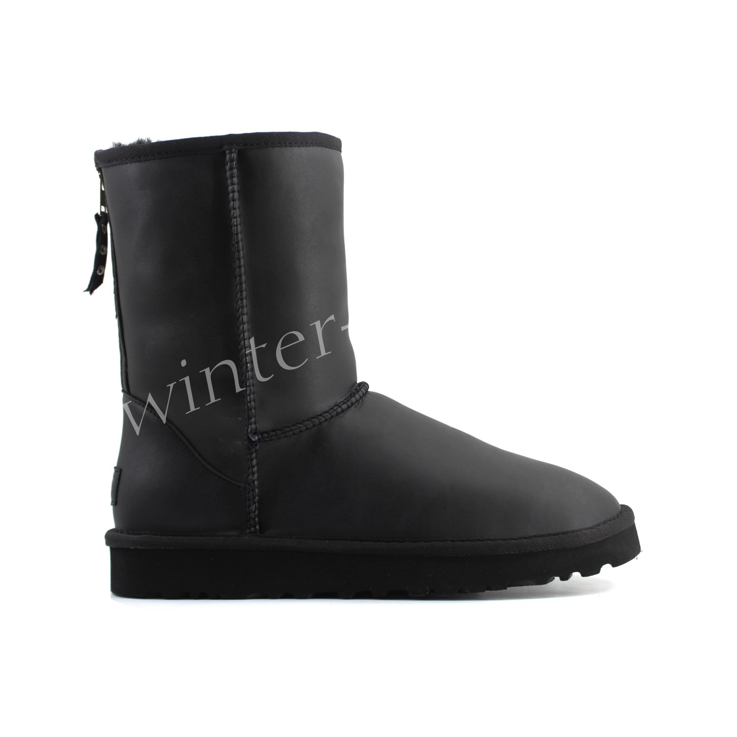 Угги мужские. UGG Mens Classic short zip. UGG Australia черные мужские. Угги short zip Leather Black. UGG Mens Classic Leather zip Black.