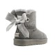 Угги Мини Bailey Bow Customizable - Grey