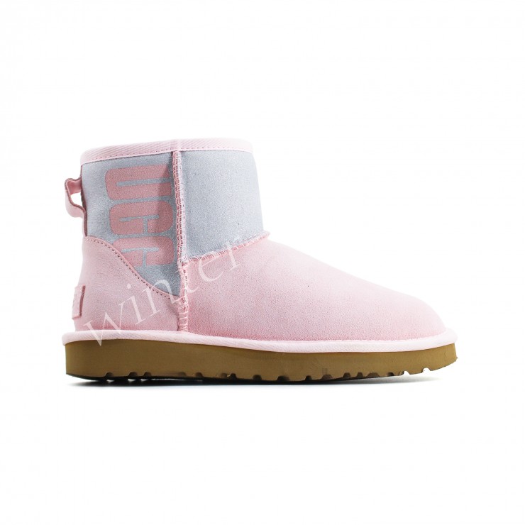 Угги Мини Sparkle Boot - Seashell Pink