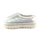 UGG Maxi Heritage Braid Clog Silver