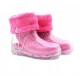 DRIZLITA CLEAR BOOT - Taffy Pink