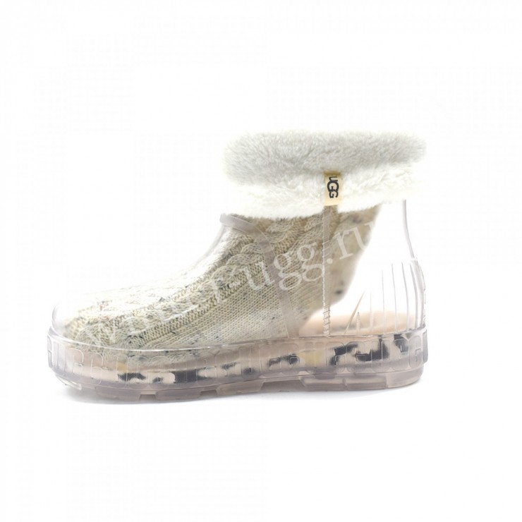 DRIZLITA CLEAR BOOT - White