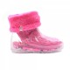 DRIZLITA CLEAR BOOT - Taffy Pink