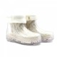 DRIZLITA CLEAR BOOT - White