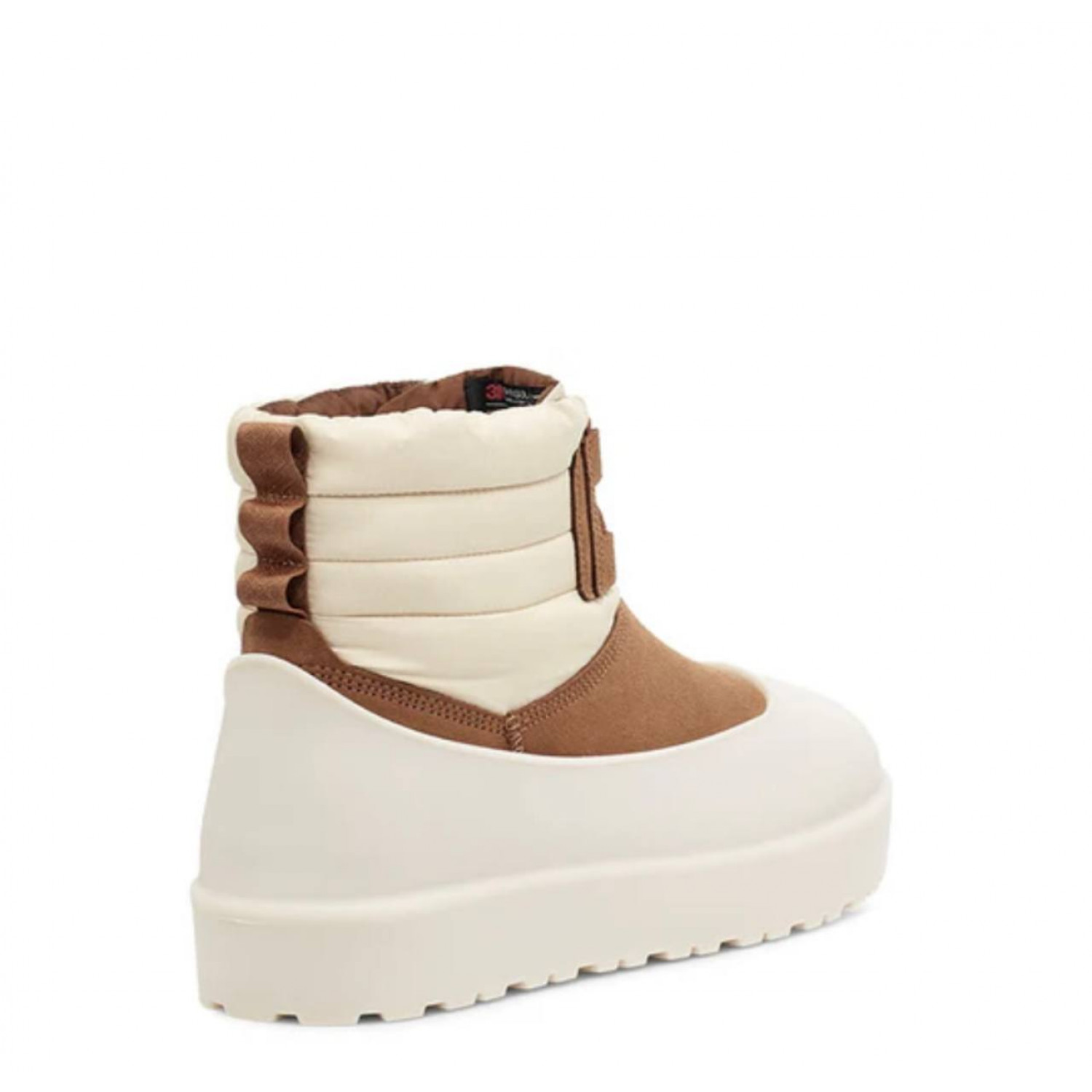 UGG Mens Classic Mini Lace-Up Weather - Chestnut / Whitecap Grey