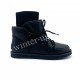 Ugg Lodge Mini Leather - Black