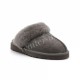 Меховые Домашние Тапочки Slipper - Grey