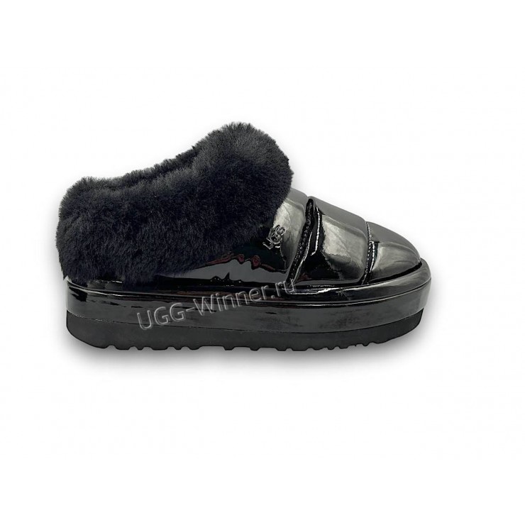  UGG Tazzlita Platform Black Lucky