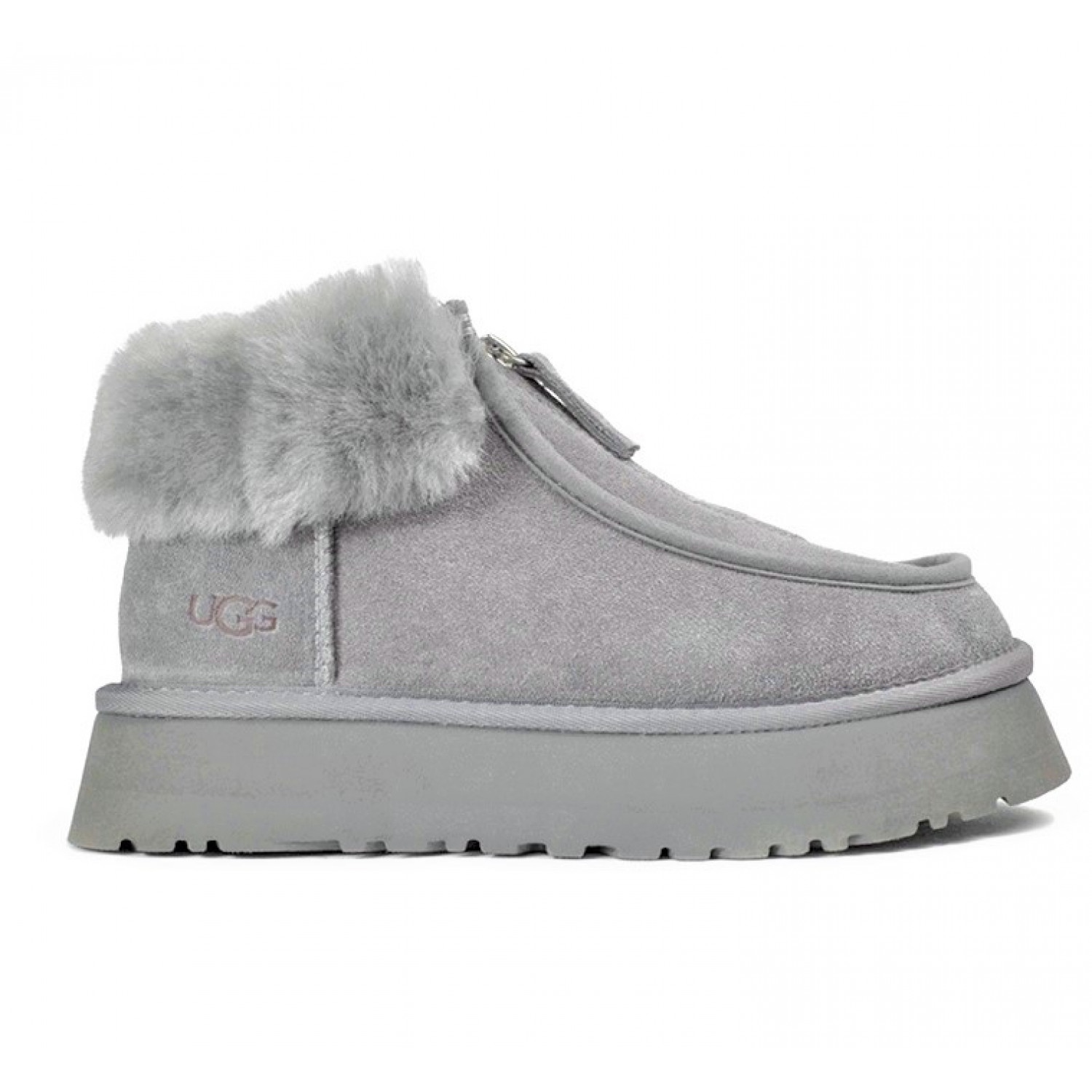 UGG Funkette Platform Boots - Grey-Violet