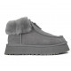 UGG Funkette Platform Boots - Grey