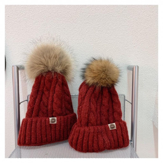 Шапка UGG - Maroon